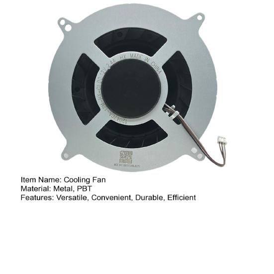 Вентилятор охлаждения, тихая работа, игровая консоль, вентилятор с контролем температуры, эффективный вентилятор рассеивания тепла для PS5