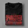 Футболки World Bruce Springsteens The Rock Music Tour, одежда для мужчин и женщин, хлопковая винтажная футболка с коротким рукавом, одежда