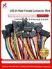 Электронный разъем-вилка-розетка SM2.54MM, Провод 22AWG, 2P-8P Клеммная вилка-вставка.