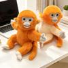 Очаровательные реалистичные обезьянки с длинными руками, плюшевые игрушки, мягкая уютная кукла-обезьянка, милое теплое животное-компаньон для детей, игрушки, подарок на день рождения
