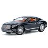 1/24 Bentley Continental GT Металлический автомобиль Модель автомобиля Коллекция Моделирование литой игрушки Свет Звуковые игрушки для детей Дети