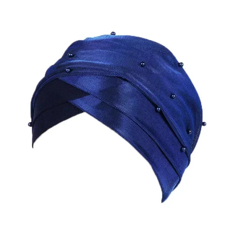 Новый узор Twist Knot мусульманский женский хиджаб химиотерапевтическая шапочка индийский тюрбан капот эластичный индийский женский шарф головной убор для женщин головной убор от выпадения волос