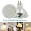 Lamp 220V/12V Bi-Pin Base Mini Halogen Bulb MR11/MR16/GU10 Spotlight Lamp LED Light Bulbs