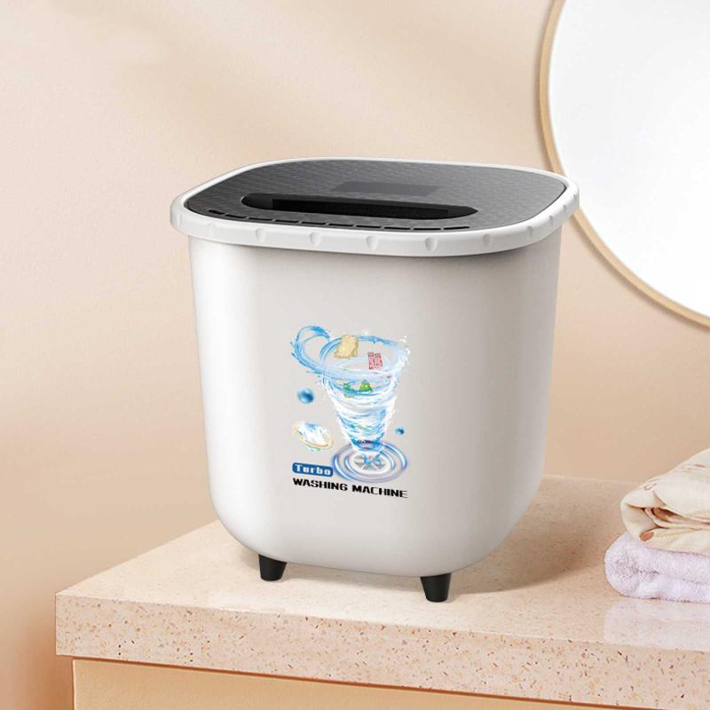 Мини-стиральная машина с прямым и обратным вращением, портативная стиральная машина с автоматическим отключением питания, турбо-стиральная машина