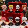 Горячие 8 шт./комплект Аниме Jujutsu Kaisen Фигурка Итадори Юдзи Годжо Сатору Фусигуро Мегуми Кугисаки Милый Декор для Автомобиля Модель из ПВХ