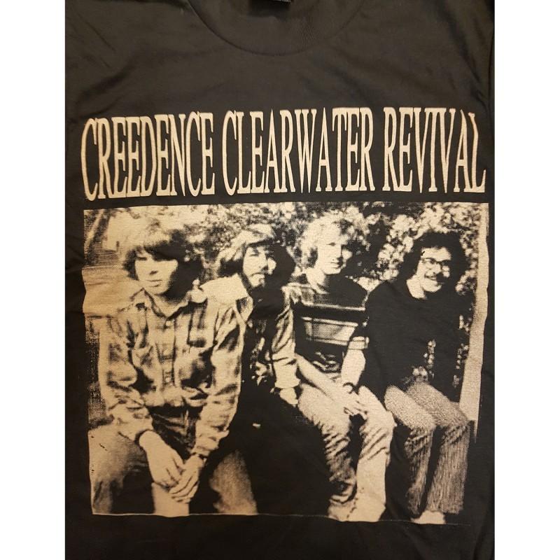 Футболка Creedence Clearwater Revival 90-х базовая черная Репринт футболка NH5950 Унисекс футболка