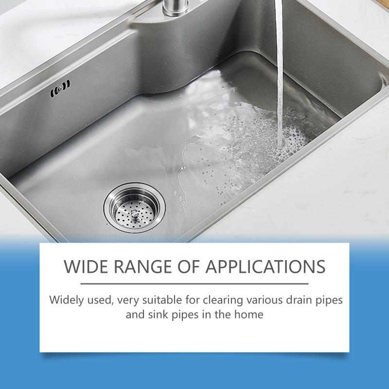 Liquid Drain Cleaner for Bathroom Kitchen Sink Fast Acting Clog Remover Effectively Dissolves Hair Grease