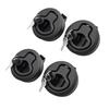 4 Pcs Boat RV Yacht Deck Hatches Door Lock w/Keys Pull Latches Lift Handle