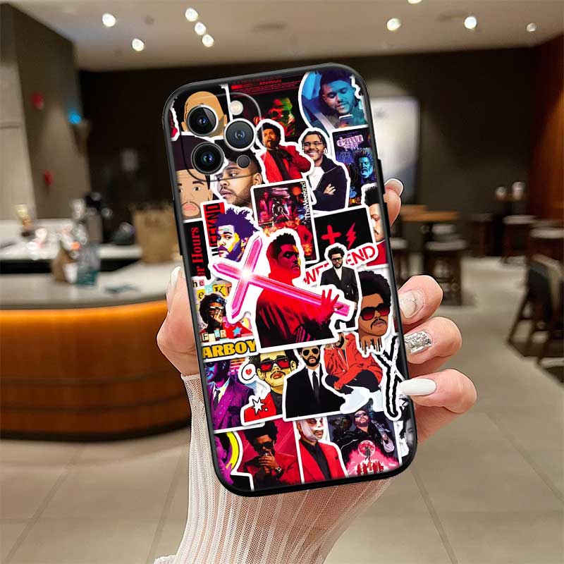 RE60 The Weeknd New High-End Shell Phone Case for iPhone SE X XS XR 16E 17 11 Pro Max 8 7 6 6s Plus Air