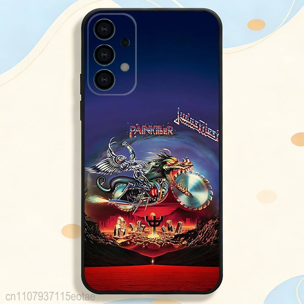 J-Judas P-Priest Heavy metal band Phone Case For Samsung S25,S26,S24,S21,S22,S23,S30,Ultra,S20,Plus,Fe,Lite,5G Black Cover