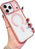 Прозрачный Акриловый Магнитный Чехол Для Телефона Для iPhone 17 Pro Max Air 16 15 Plus 14 13 Для Magsafe Беспроводной Заряд Тонкий Чехол