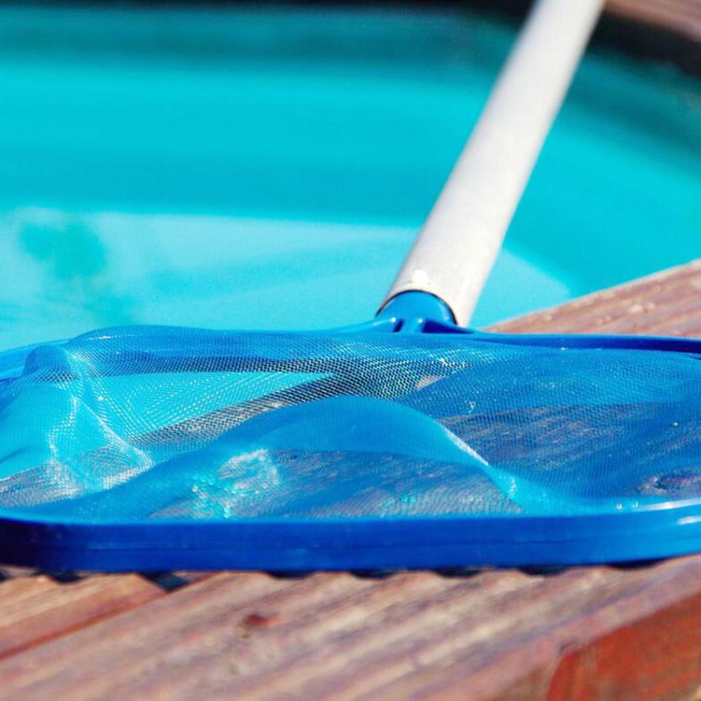 Portable Mesh Net Leaf Skimmer Cleaning Tool for Swimming Pool Water Park SPA