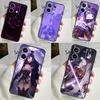 Genshin Impact Raiden Shogun Case for Xiaomi Redmi Note 13 12 10 8 9 11 Pro 12S 10S 11S Redmi 13C 10A 10C 9C 12C Cover