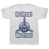 New Funny In Thrust We Trust Airplane Jet Engine RC Pilot Flying Graphic Tops Men Tshirt Summer Hip Hop Short Sleeve T Shirts