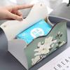 Коробка для салфеток с печатью, коробка для бытовых салфеток из искусственной кожи, новый ящик для бумаги для гостиной