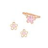 SAKURA Silver Earrings Ear Cuff Set 152514251001 [Canal 4℃] [2025 Collection] &