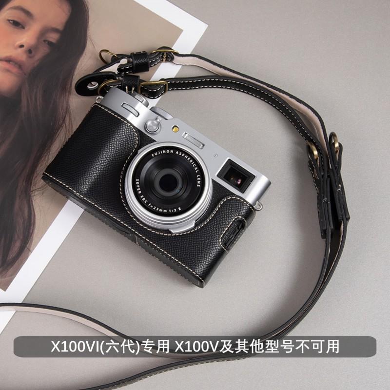 Fuji X100VI Camera Case With Strap Palm Print Design XT30 III XT50 XS20 Micro Bag Shockproof Single Shoulder