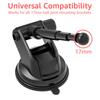 Aluminium Alloy Telescopic Arm Car Mobile Phone Stand Base Universal 17mm Ball Head Suction Cup for Car Dashboard Phone Holder 1