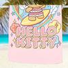 H-H-Hello Kitty Тропическое пляжное полотенце, Супер мягкое, Быстросохнущее, Устойчивое к выцветанию, Не прилипающее к песку, Легкое, Для путешествий, Бассейна, Подарок