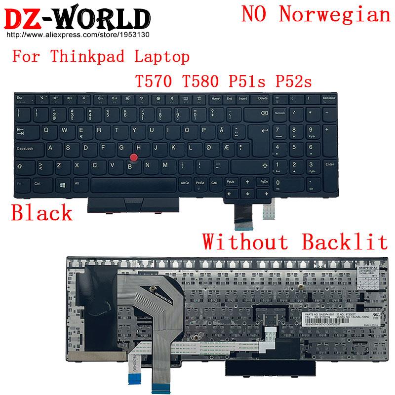 Keyboard for Lenovo Thinkpad T570 P51S T580 P52S Laptop HB IL ARA TR BE GR GK NO CFR NDC LT CFB IS US TH KR IT Korean Arabic