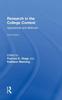 Книга Research In the College Context : Approaches and Methods