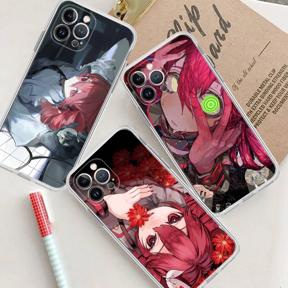H-Hot V Kasane T-Teto Чехол для телефона для iPhone 17 16 15 14 Plus 13 12 11 Pro Max Прозрачный Ударопрочный Чехол