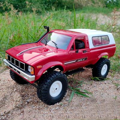 2024 Новый полномасштабный радиоуправляемый автомобиль 1:16 2.4G 4WD Rock Crawler Electric Buggy Climbing Truck LED Light on-road 1/16 для детей Подарки Игрушки