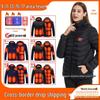 Unisex USB Charging Smart Heated Jacket - Dual Control, Continuous Warmth for Autumn/Winter