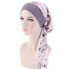 Imitation Silk Turban Hat Elastic Hair Band Braid Hat Pirate Hat