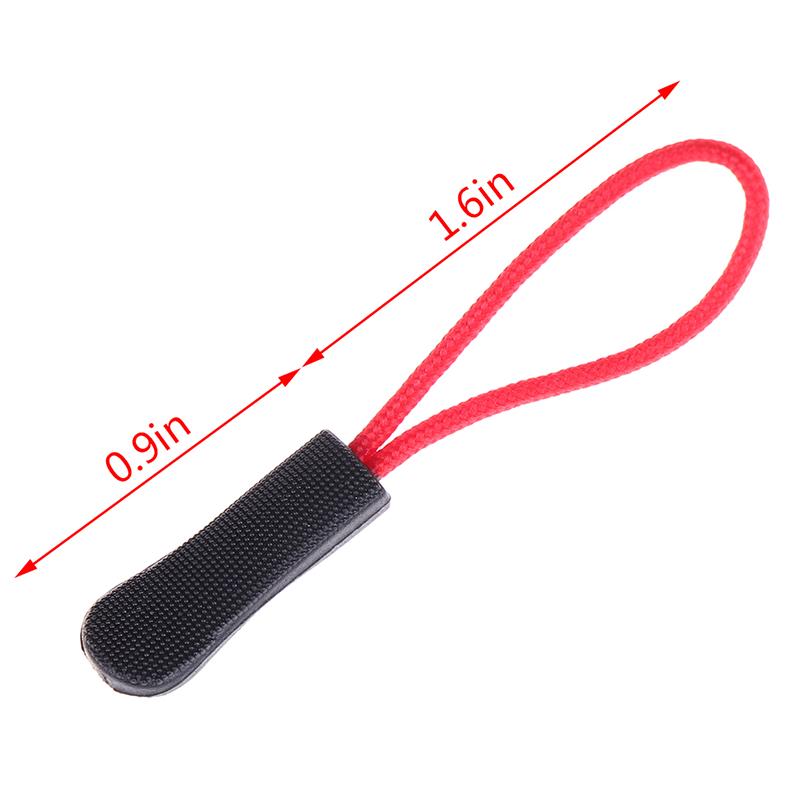 Наружная застежка-молния, съемник на конце, подходит для веревки, фиксатор бирки, сменный зажим для шнура на молнии