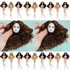 Centre-parted Curl 1/6 Doll Model Multi-skin Action Figure Body Supermodel Nude Doll  Children Gift