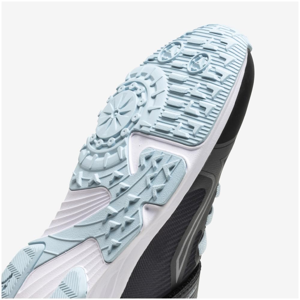 Mizuno Junior Speed Studs 4 Belt Lightweight Sports Shoes Black Light Blue 19.0 cm 2E Unisex Kids