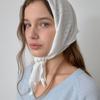 Laminez Punching Cotton Scarf - Ivory