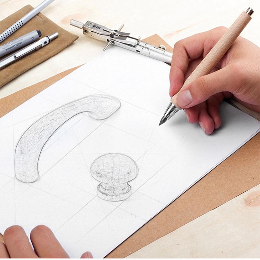 8 Styles Solid Safety Wooden Cabinet Knob Drawer Wood Handles Furniture Hardware Pull Handle Knobs