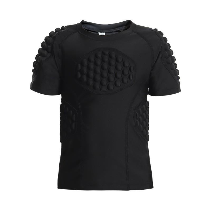 Kids Compression Basketball Set With Impact Protection Cycling Soccer Football Training Sportswear