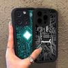 Чехол для телефона с рисунком печатной платы Для IPhone 17 16 15 13 11 12 14 Pro Max Plus Силиконовая Защитная Крышка