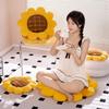 Simulation Cartoon Sunflower Flower Cushion Sunflower Petals Sitting for A Long Time Plush Butt Cushion Sofa Chair Cushion