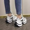 Модные женские кроссовки на платформе, повседневная обувь для отдыха на открытом воздухе, удобная спортивная обувь на шнуровке для бега, высококачественная женская спортивная обувь