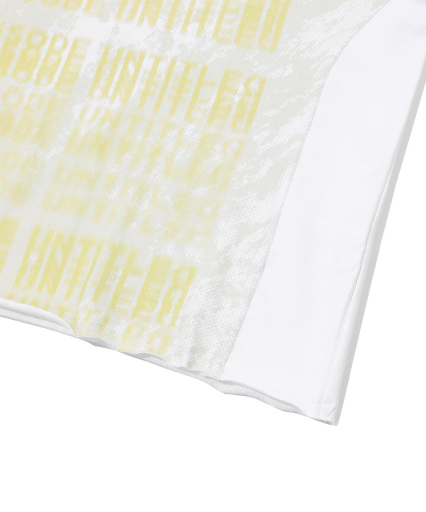EPISODE UNTITLED Cut Printing T-Shirt_White