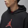 Jordan Flight MVP Logo Hoodie Patchwork Мужские толстовки с капюшоном черного цвета FN6352-010