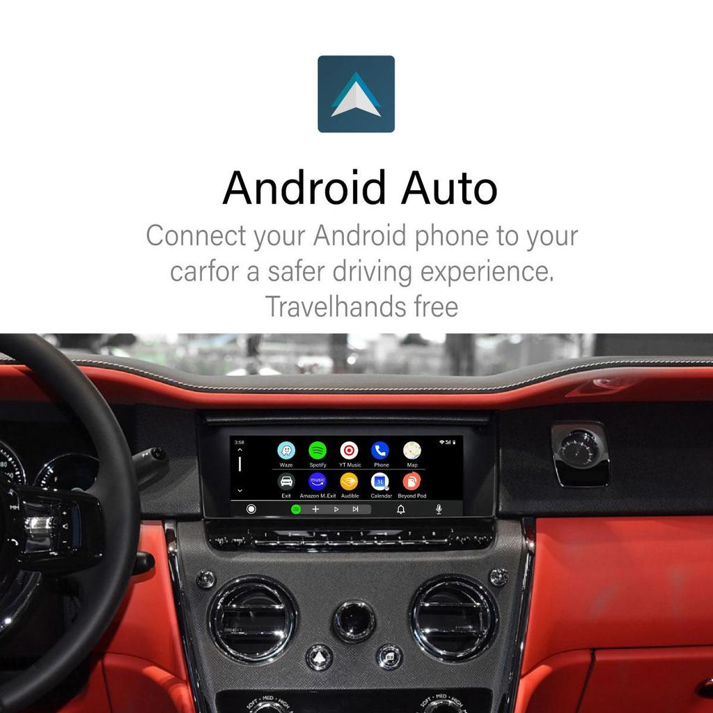 Sinairyu Wireless Apple Carplay Compatible For Rolls Royce Dawn Cullinan Wraith Ghost Phantom NBT 2009-2018 Android Auto Module Box