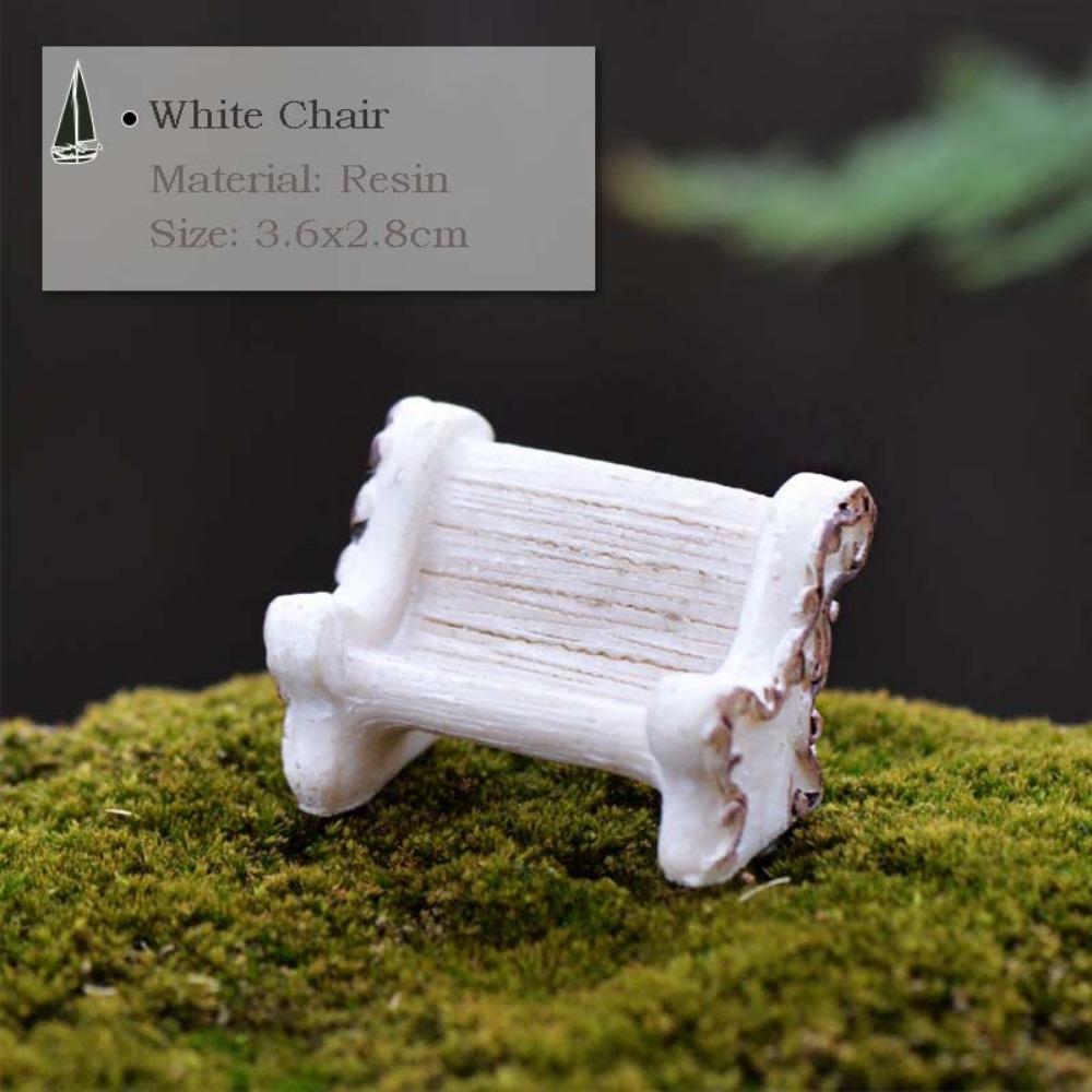 Vintage Decorative Figurines Mini House Water Fountains Flowerpot Fairy Garden Miniatures/Terrarium Pet Home Decor Ornaments DIY