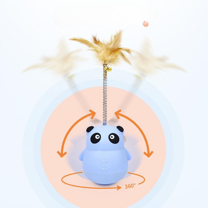 Товары для животных Стаканчик для еды Мяч Игрушки для кошек Перья Палочки для кошек Облегчение скуки Развивающие игрушки для кошек