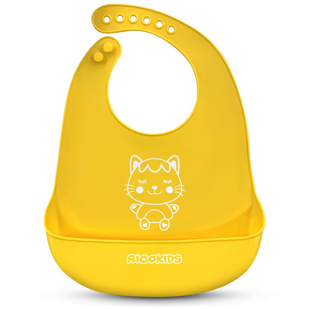 Ricokids Silicone Feeding Bib