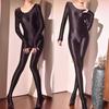 Женские чулки на все тело, высокая эластичность, большой размер, масло, блестящий комбинезон, шелковистые гладкие блестящие чулки, высокие носки, экзотическое нижнее белье