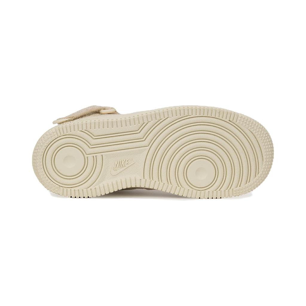 Stussy x Nike Air Force 1 Mid PS Fossil Детские Кроссовки Бежевые DN4157-200