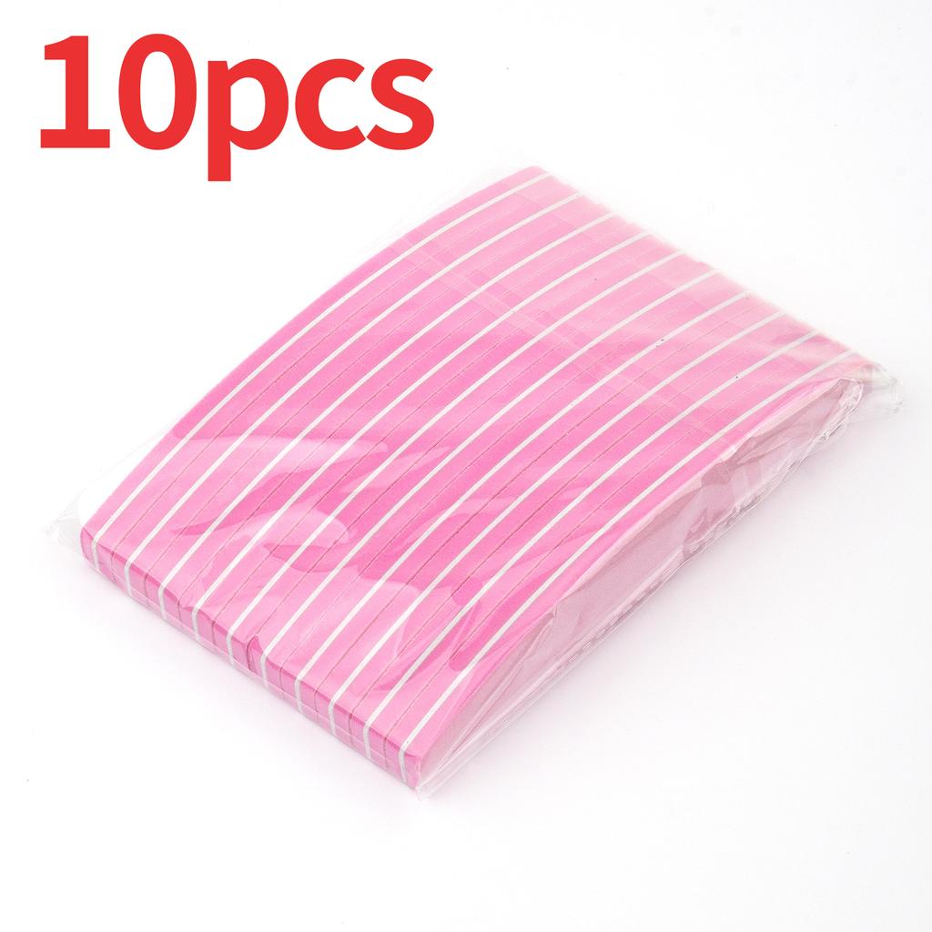 Xiaomi 10/20 pcsProfessional Dual-Sided Nail File Block Colorful Sponge Nail Polish Buffing Sanding Buffer Strip for Polishing Pedicure
