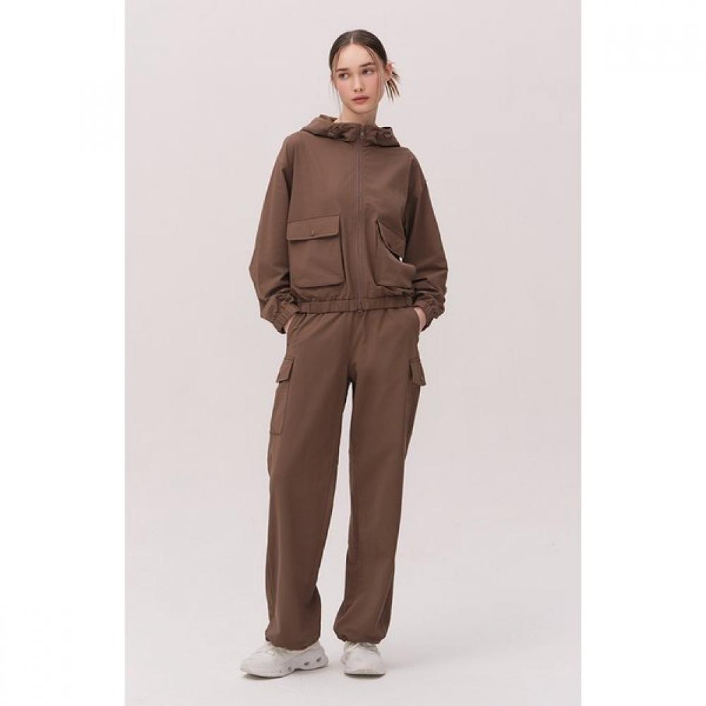 Huit Brushed Double Waist Parachute Pants Htwpn5k11t