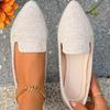 Fashion Flats  Pointed Toe Casual Women Shoes New Comfortable Walking Mujer Zapatos:Wear-resisting