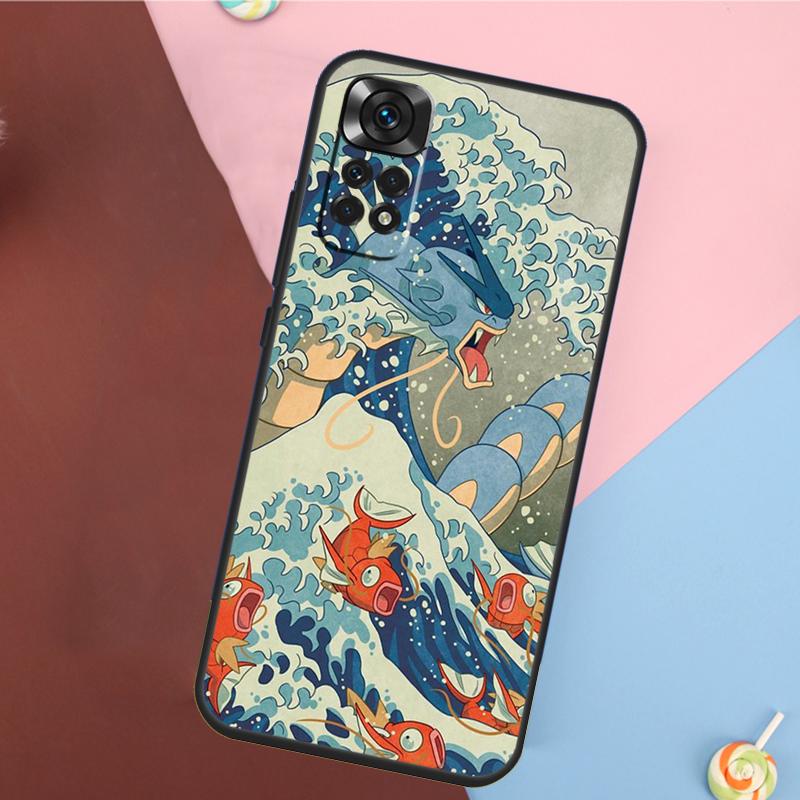 Чехол "Большая волна у Канагавы" для Xiaomi Redmi Note 14 13 Pro 12 11 9 10 9S 10S 11S 12S Redmi 14C 10C 12C 13C